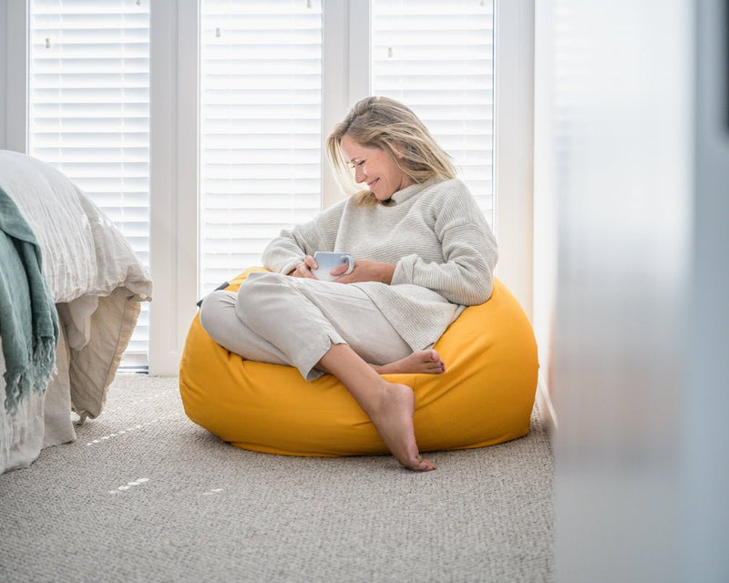 Adding Vibrance to Your Space: Exploring Bright Spot Colours in Interior Design with Bean Bags
