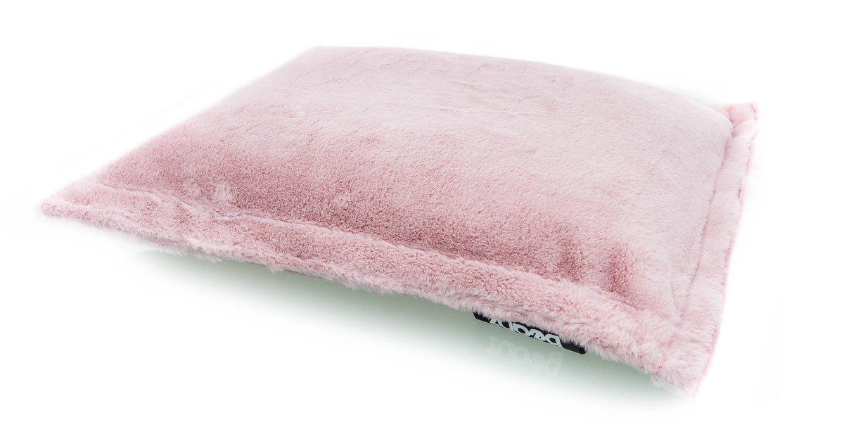 Beanz | Faux Fur | Bean Mat | Dusty Pink