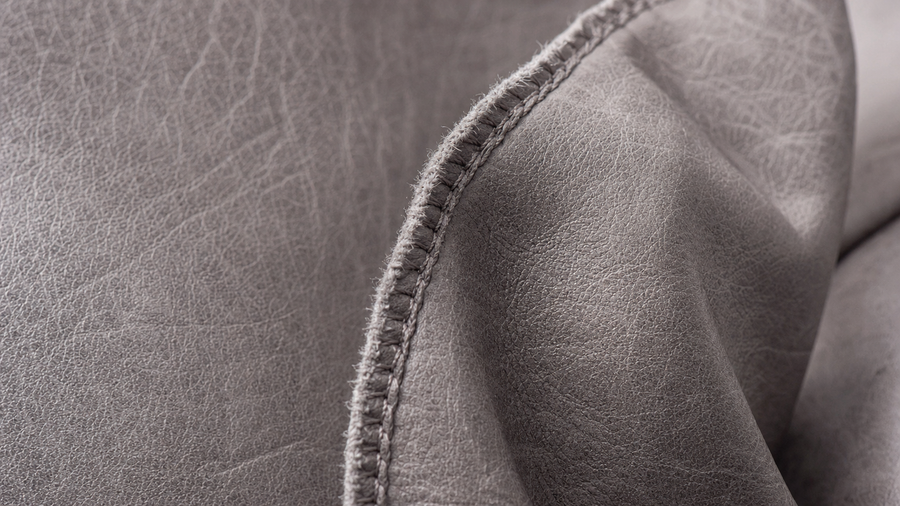 Beanz leather fabric detail