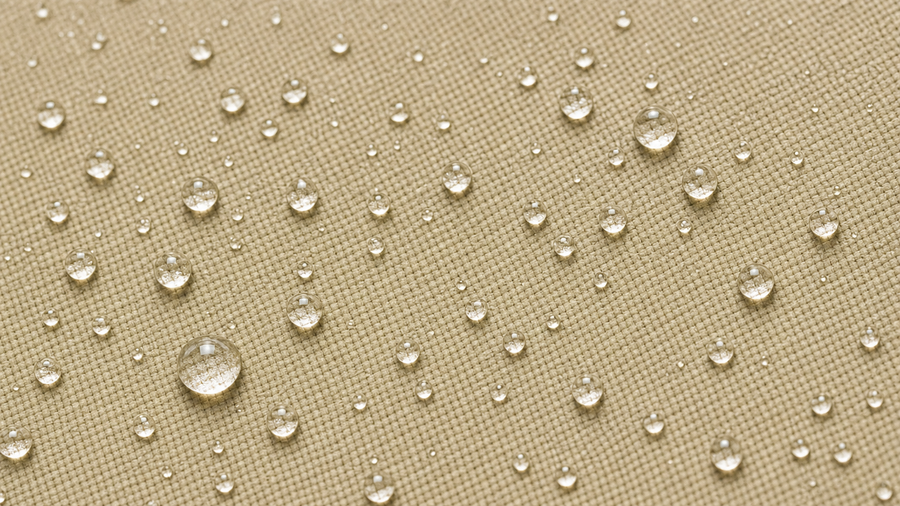 Beanz poly fabric detail