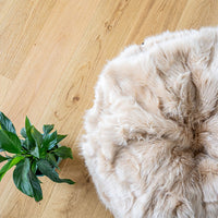 Beanz | Long Faux Fur | Bean Bag | Taupe