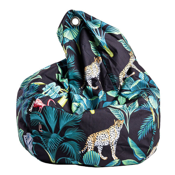 Beanbag Jungle Jazz off White -   Bean bag, Getting cozy, Beautiful  print