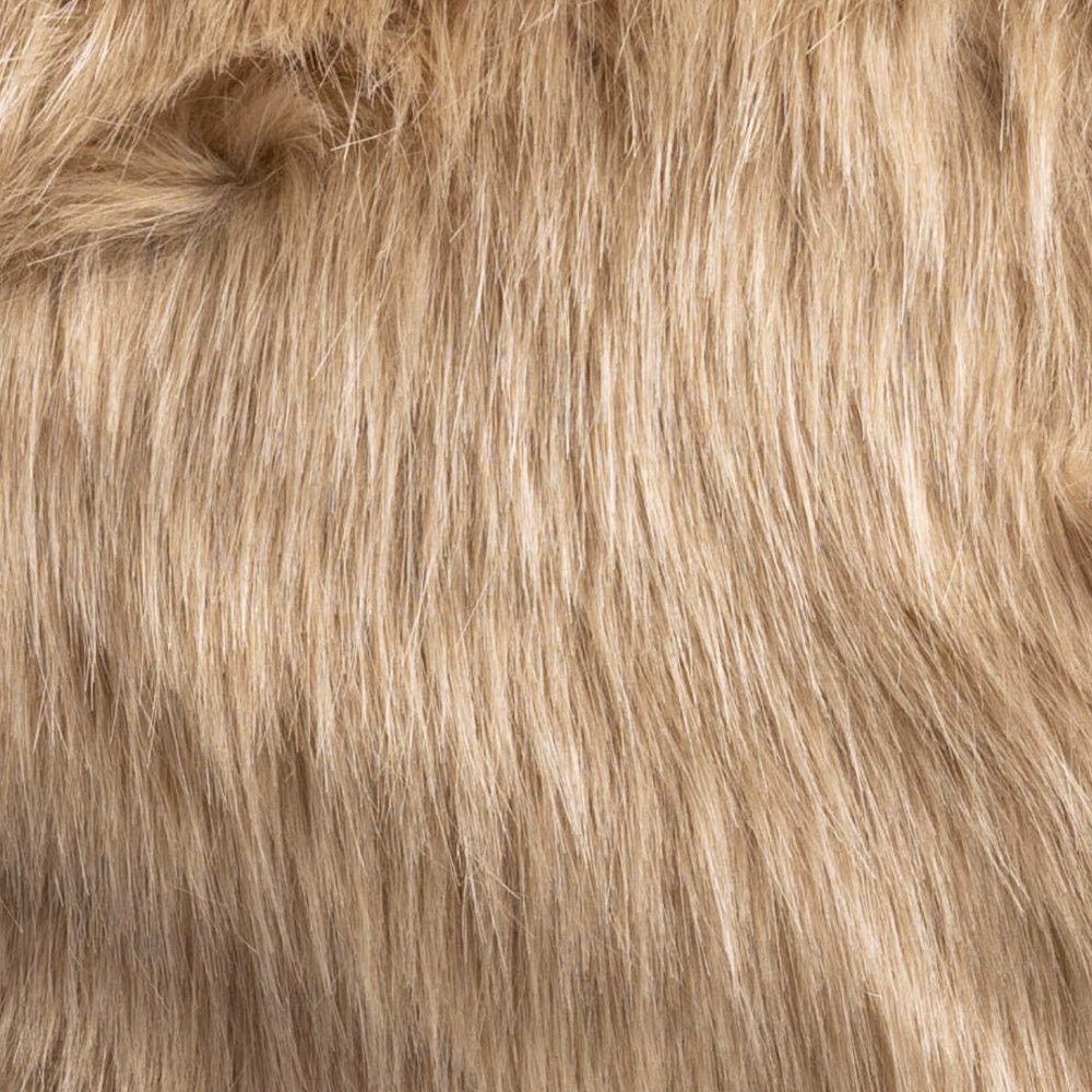 Beanz | Long Faux Fur | Bean Bag | Taupe
