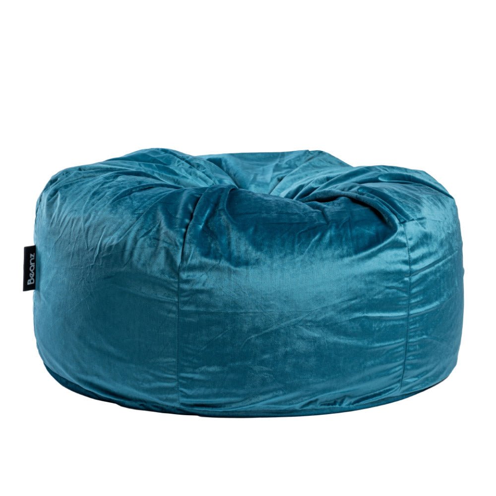 Beanz | Velvet | Bean Bag | Teal