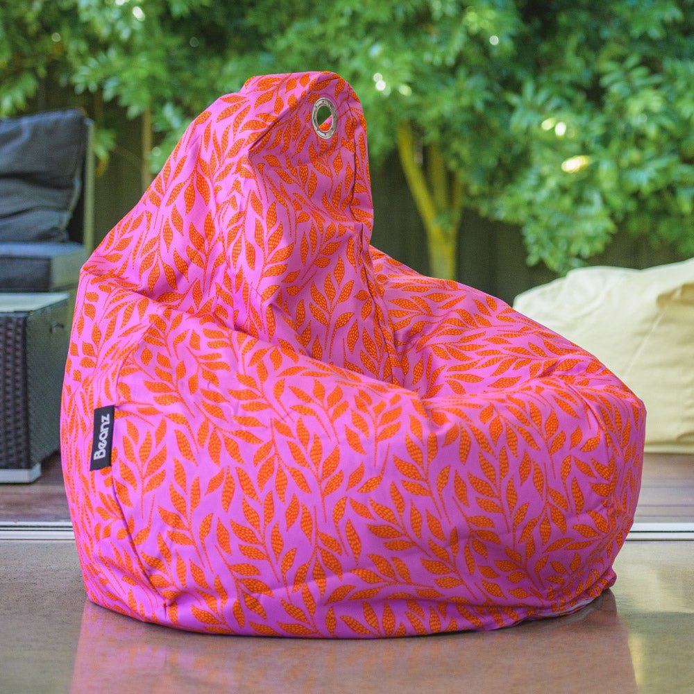 Beanz | Big Bean | Pink and Orange Leaves – Beanz Lifestyle