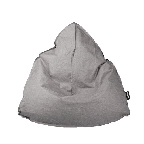 Beanz | Easy Bean | Raw Edge | Linen Look | Grey