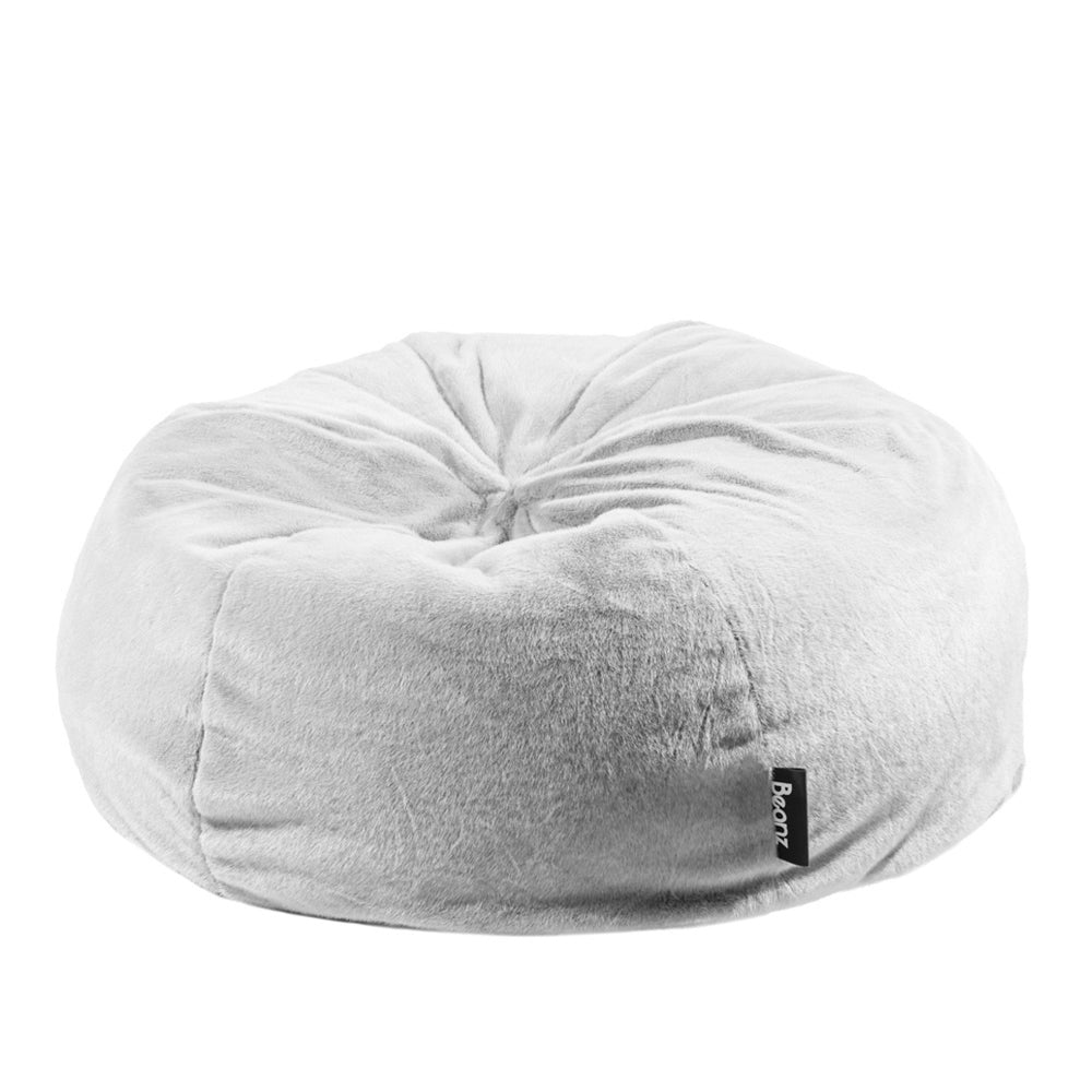 Beanz | Short Faux Fur | Bean Bag | Soft Grey